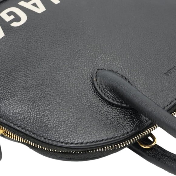 Balenciaga  Ville Top Handle Small Grained Leather Crossbody Bag Black - Picture 6 of 16